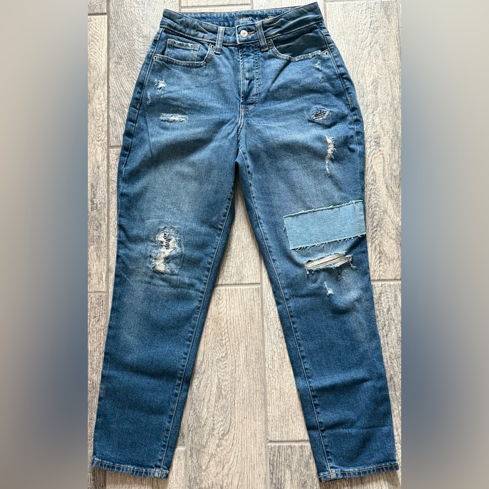 OLD NAVY, HIGH RISE, CURVY O.G. STRAIGHT SECRET-SMOOTH POCKETS JEANS👖EUC!